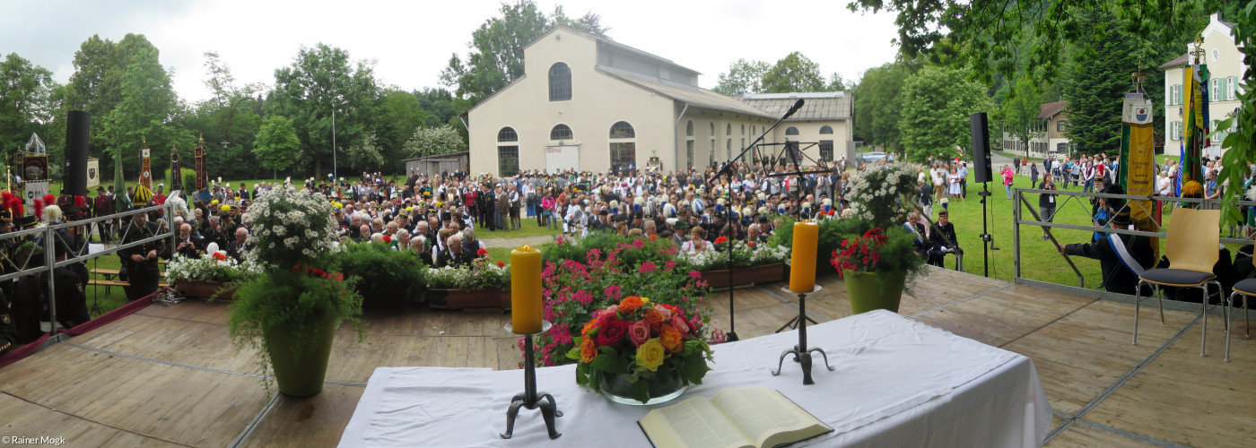 ökum Gottesdienst Tiefstollenhalle Bergmannstag