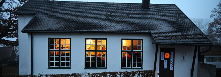 Kirche Hohenpeißenberg abends