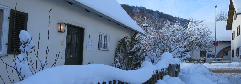 Pfarramt Winter Schnee