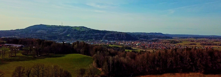 Blick von Armeleiten nach Norden 
