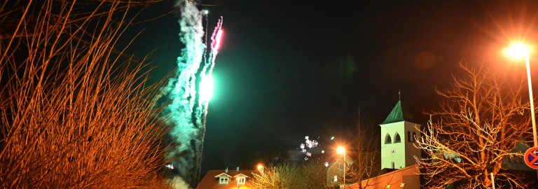 Friedenskirche an Silvester