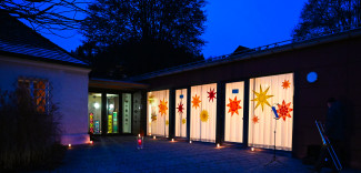 Adventsfenster Gemeindehaus