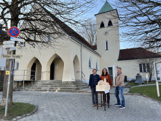 Kirchenmodell zum Spenden