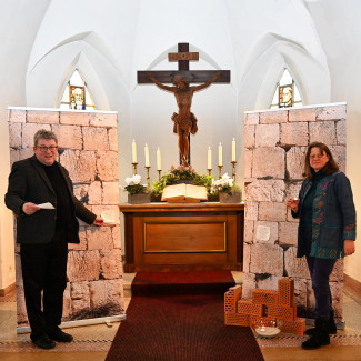 Klagemauer in Friedenskirche