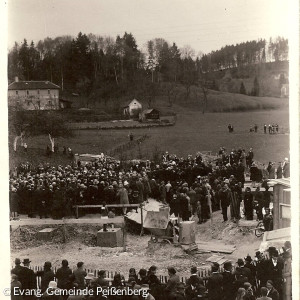 Grundsteinlegung Kirche Pbg 1928