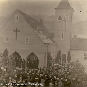 1928 Einweihung Friedenskirche