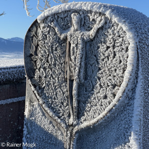 Friedhofskreuz Hpbg Winter