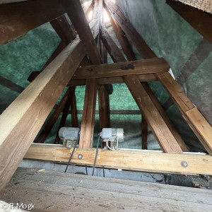 Kirchturm innen offen
