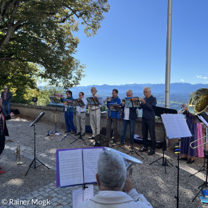 Berggottesdienst 25 Posaunenchor