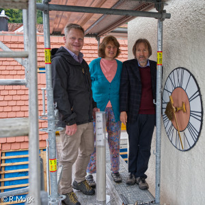 An der Uhr